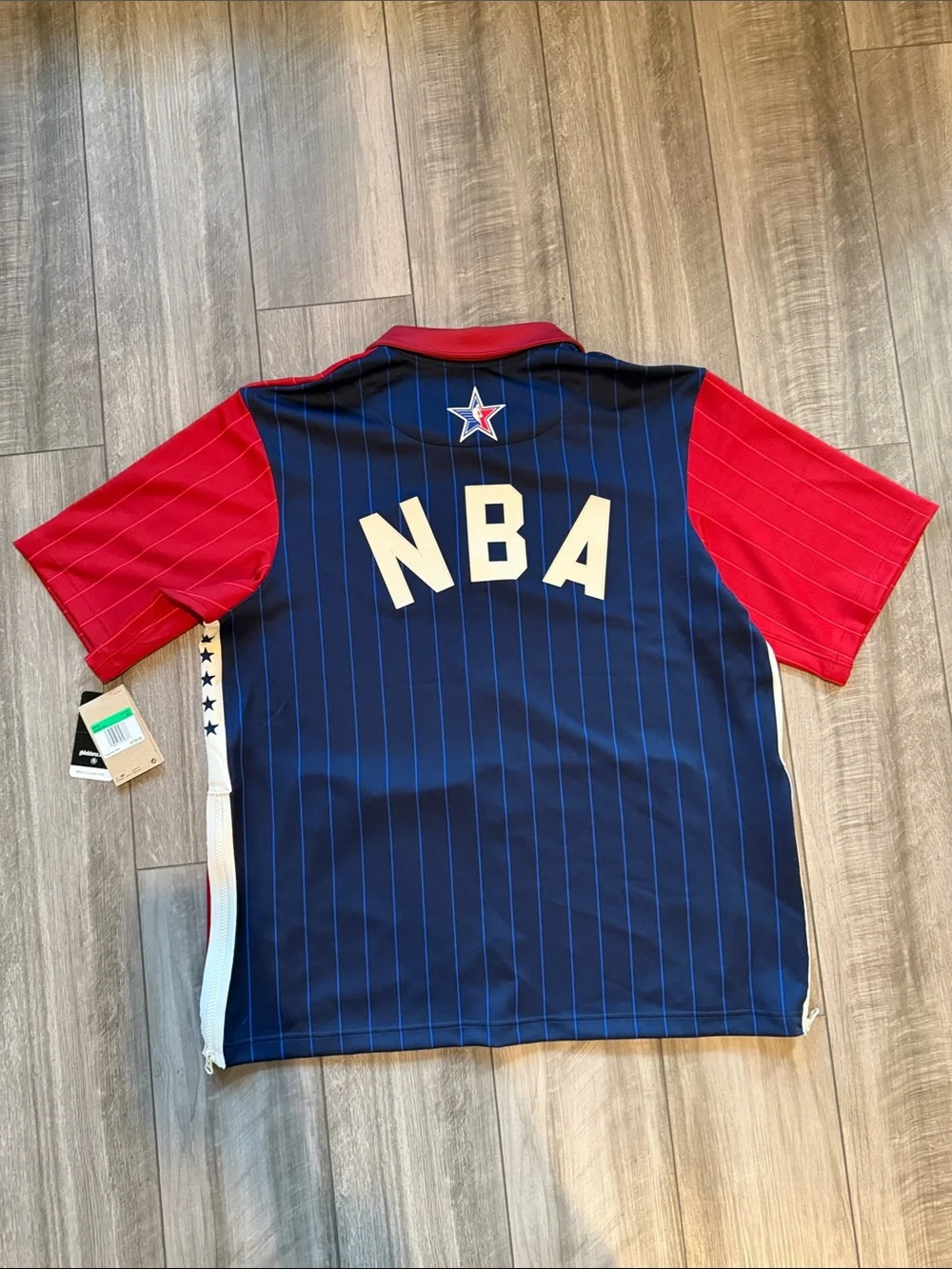 Men's Jordan 2024 NBA All-Star Warm Up Jersey Shirt Jacket XL